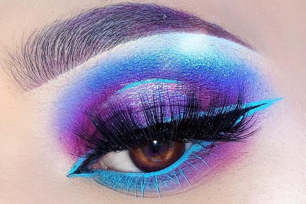 The 80s Blue Eyeshadow Revival Is Everywhere on TikTok — Here's How to Wear It Without the Costume Look